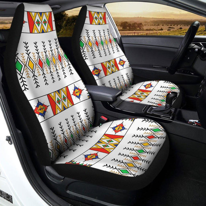 Traditional Asiri Qatar Pattern Car Seat Covers - Customforcars - 3