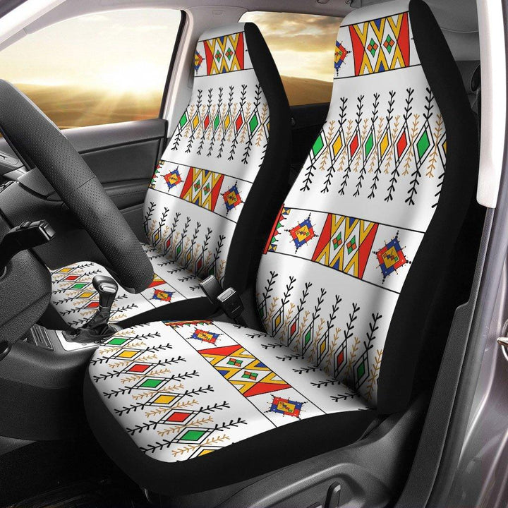 Traditional Asiri Qatar Pattern Car Seat Covers - Customforcars - 2