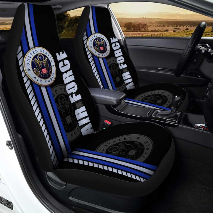 United States Air Force Car Seat Covers Custom US Armed Forces - Customforcars - 3