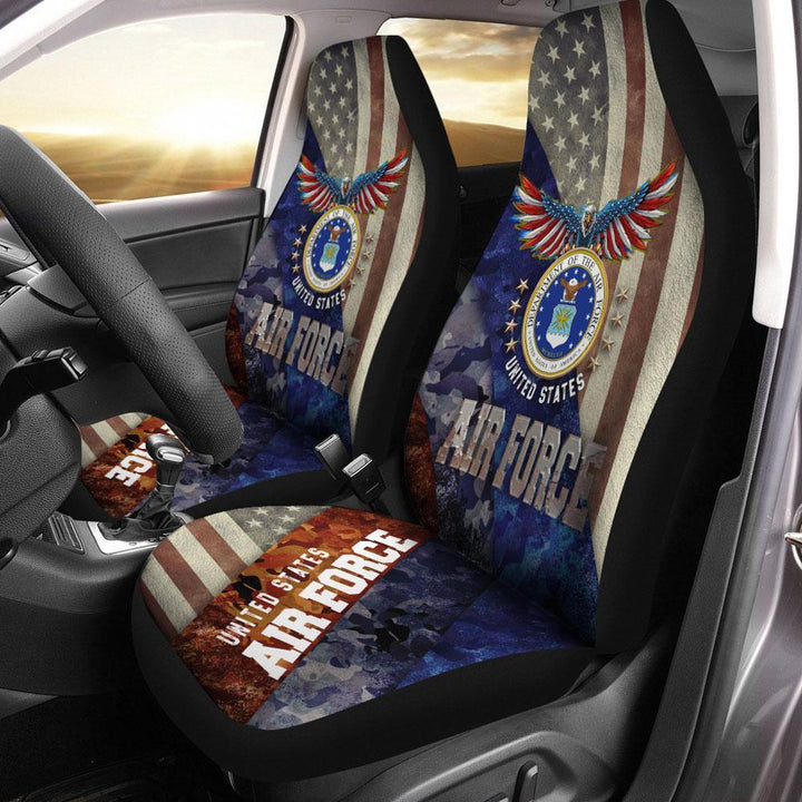 United States Air Force Car Seat Covers Custom US Armed Forcesezcustomcar.com-1