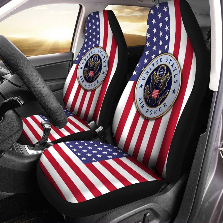United States Air Force Car Seat Covers - Customforcars - 2