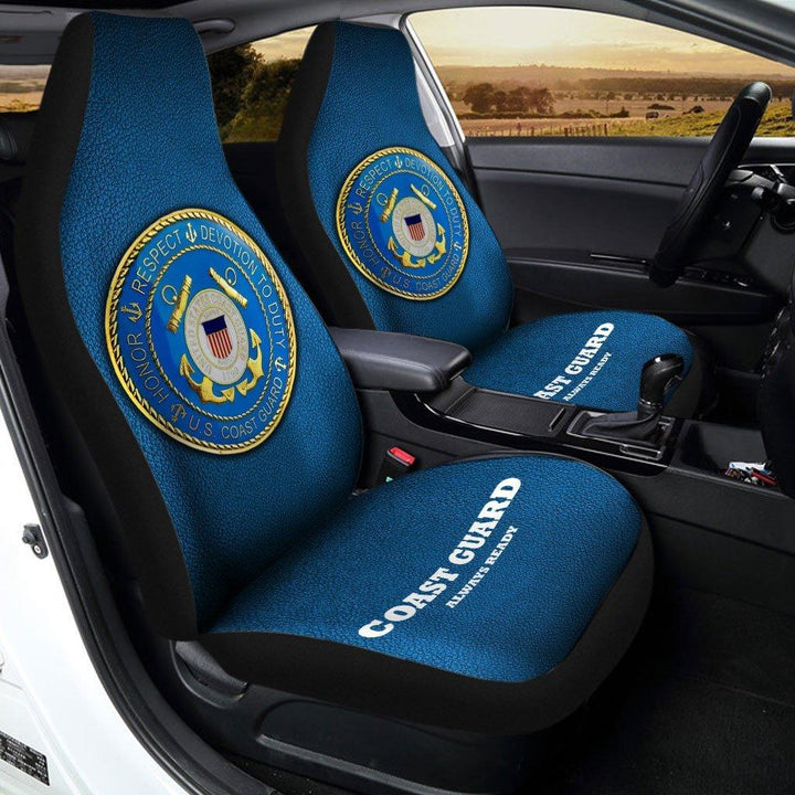 United States Coast Guard Emblem Car Seat Covers - Customforcars - 3