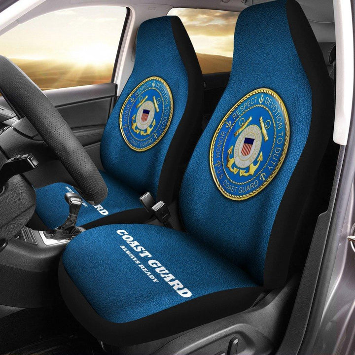 United States Coast Guard Emblem Car Seat Covers - Customforcars - 2