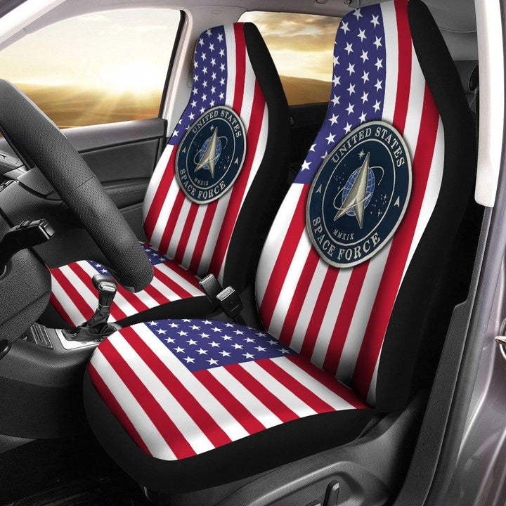 United States Space Force Car Seat Covers - Customforcars - 2
