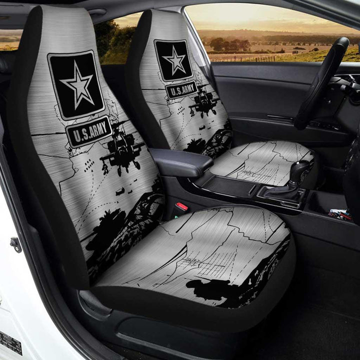 U.S Army Car Seat Covers Custom United States Military Force - Customforcars - 3