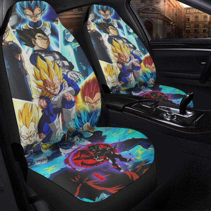Vegeta Car Seat Covers Custom Dragon Ball Super Anime - Customforcars - 3