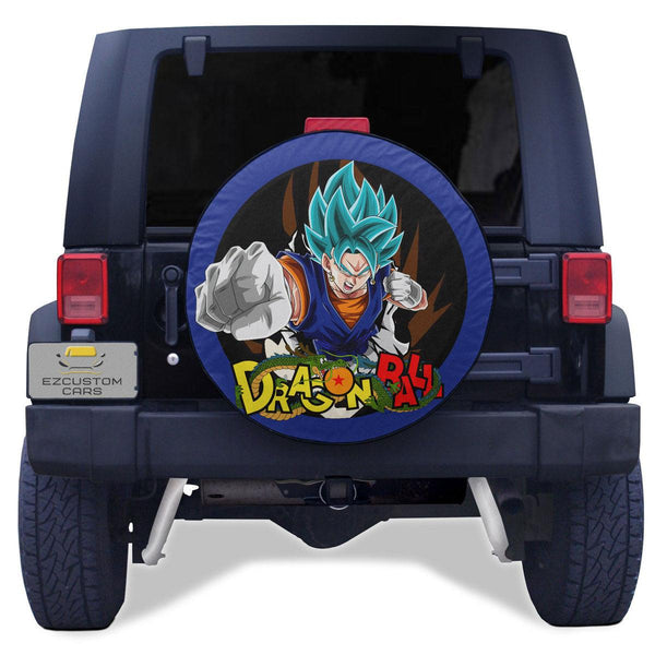 Vegito Spare Tire Cover Custom Dragon Ball Anime Car Accessories - EzCustomcar - 1