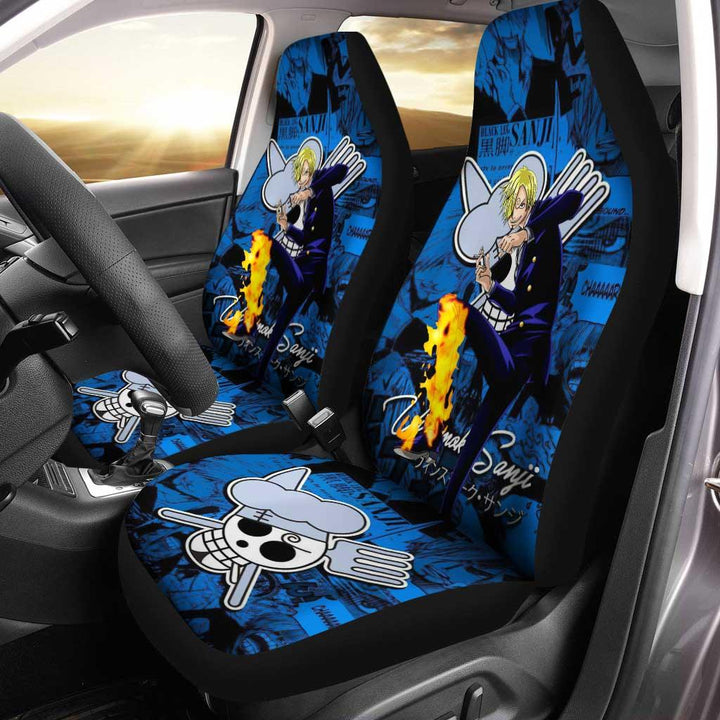 Vinsmoke Sanji Car Seat Covers Custom One Piece Anime - Customforcars - 2