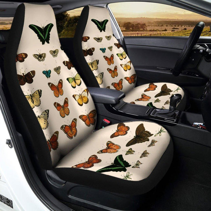 Vintage Butterfly Car Seat Covers - Customforcars - 2
