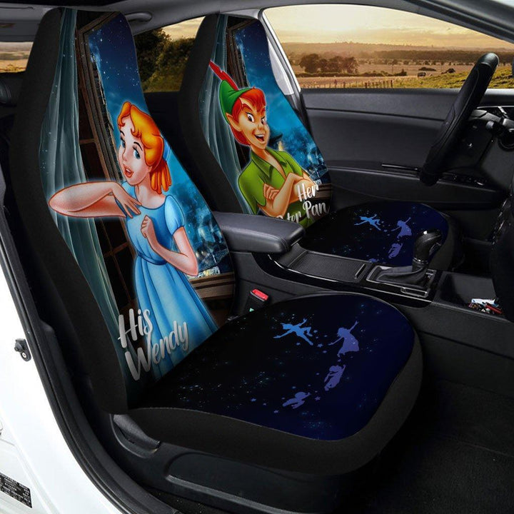 Wendy Darling and Peter Pan Car Seat Covers The Best Valentine's Day Gifts - Customforcars - 3