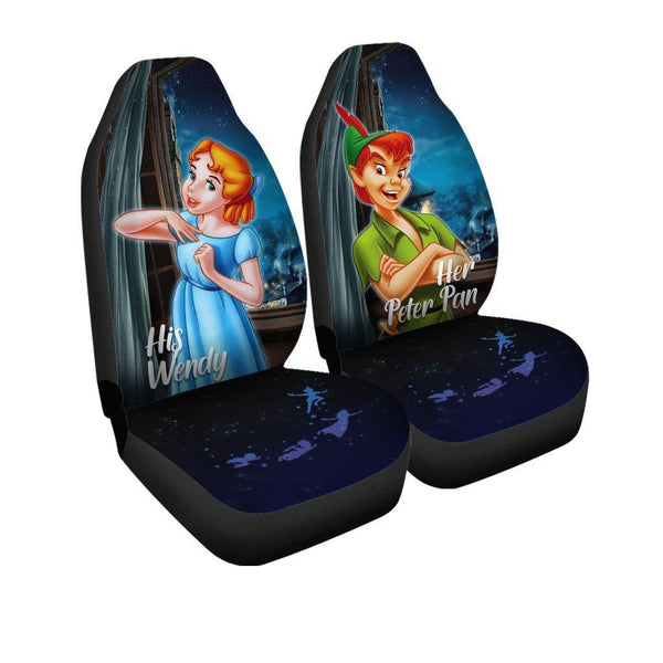Wendy Darling and Peter Pan Car Seat Covers The Best Valentine's Day Giftsezcustomcar.com-1