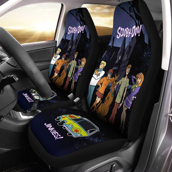 Scooby-Doo Jinkies Custom Car Seat Coversezcustomcar.com-1