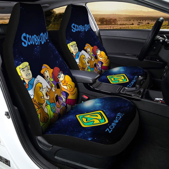 Scooby-Doo and Zoinks Custom Car Seat Covers - Customforcars - 2