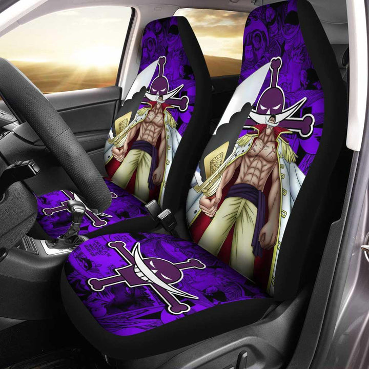 Whitebeard Car Seat Covers Custom One Piece Anime - Customforcars - 2