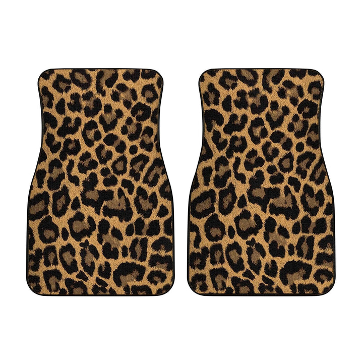 Wild Cheetah Brown Skin Pattern Car Floor Mats-ezcustomcar-12