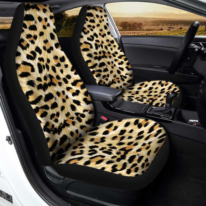 Wild Cheetah Skin Pattern Car Seat Covers - Customforcars - 3