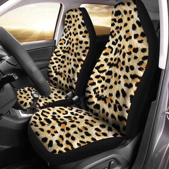 Wild Cheetah Skin Pattern Car Seat Covers - Customforcars - 2