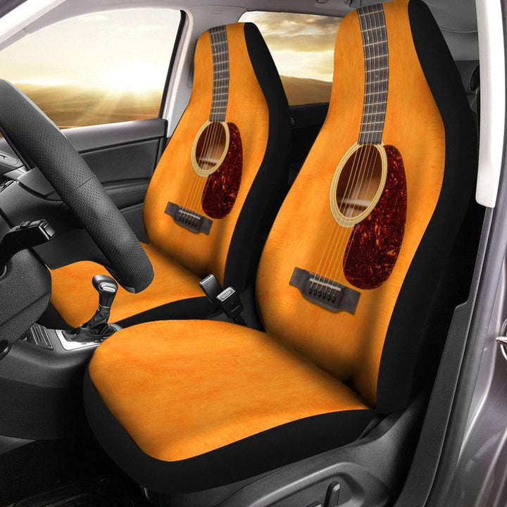 Wooden Guitar Car Seat Coversezcustomcar.com-1