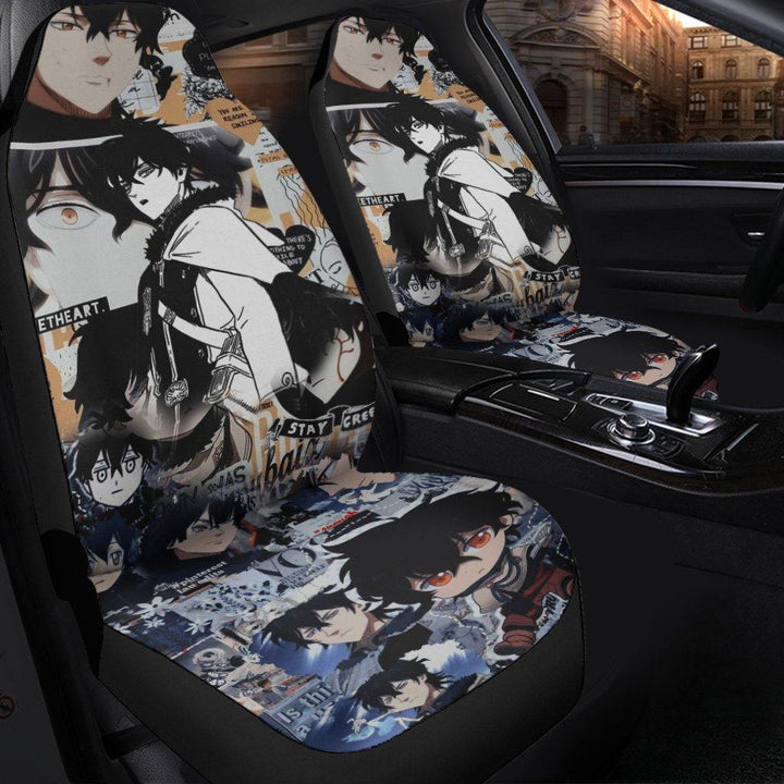 Yono Black Clover Car Seat Covers Anime Fan Gift - Customforcars - 3