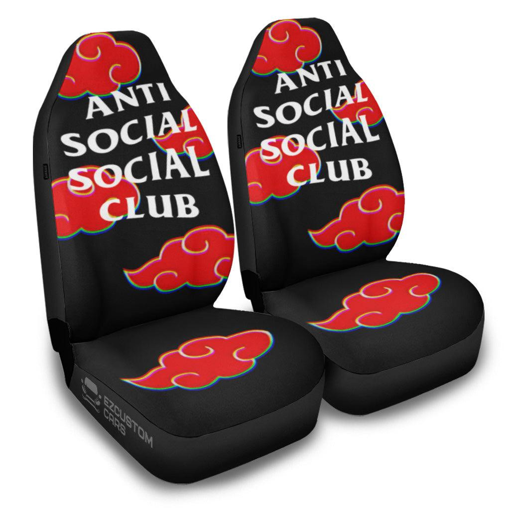 Akatsuki Anti Social Club Car Seat Covers Naruto