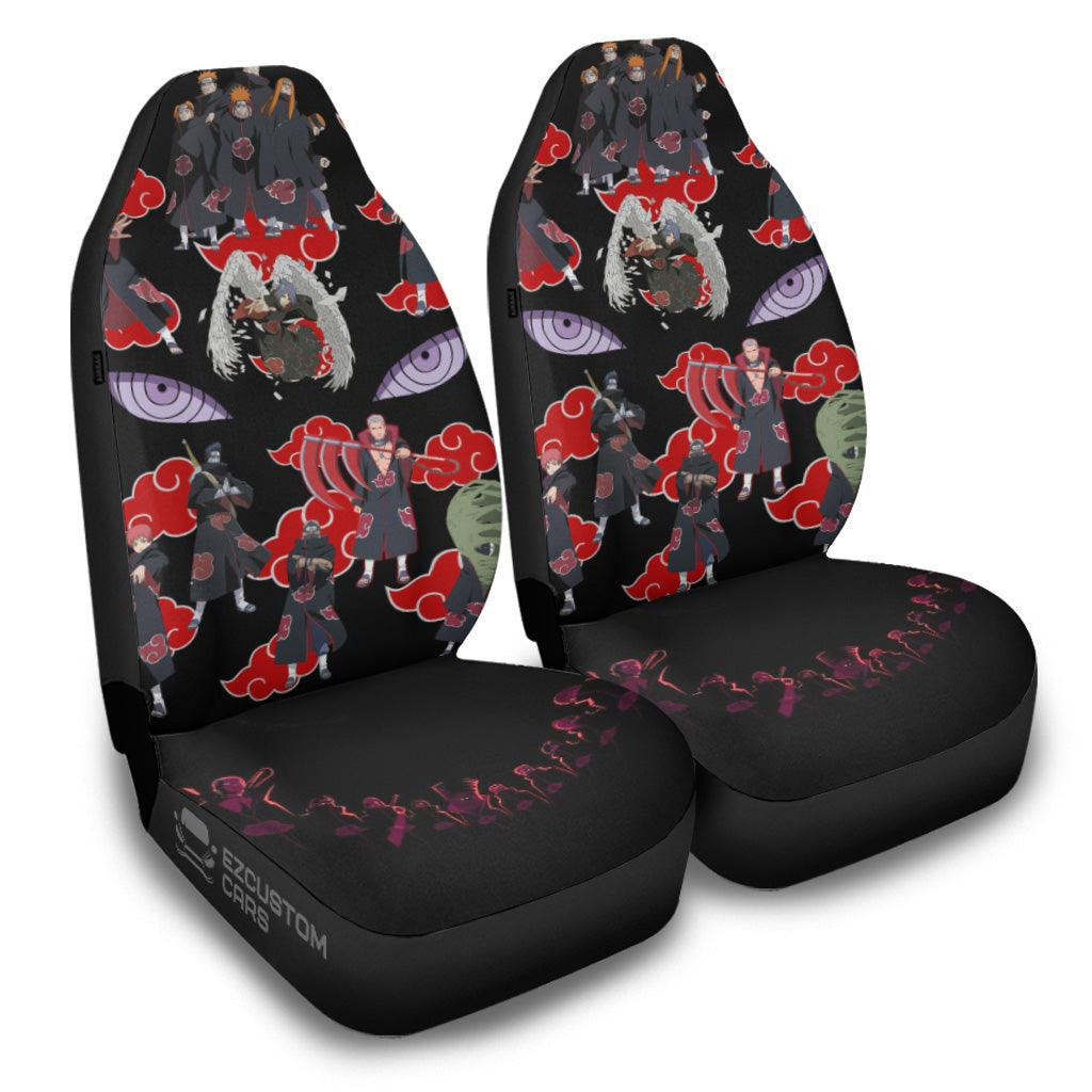 Akatsuki Car Accessories Anime Car Seat Covers Akatsuki Members