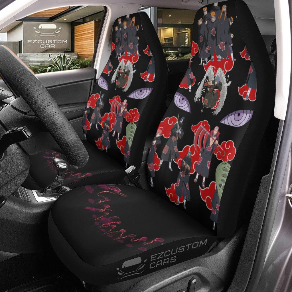 Akatsuki Car Accessories Anime Car Seat Covers Akatsuki Members