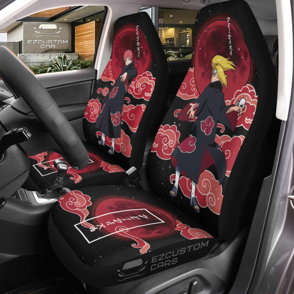 Akatsuki Car Accessories Anime Car Seat Covers Deidara and Sasori