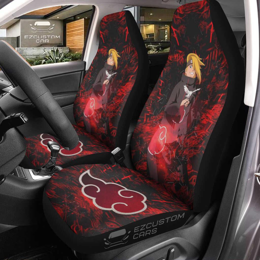 Akatsuki Car Accessories Anime Car Seat Covers Deidara Ultimate