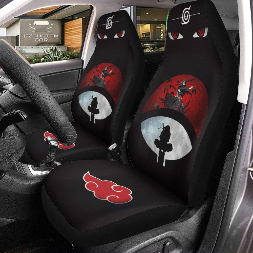 Akatsuki Itachi Uchiha Car Seat Covers Naruto Anime Car Decor