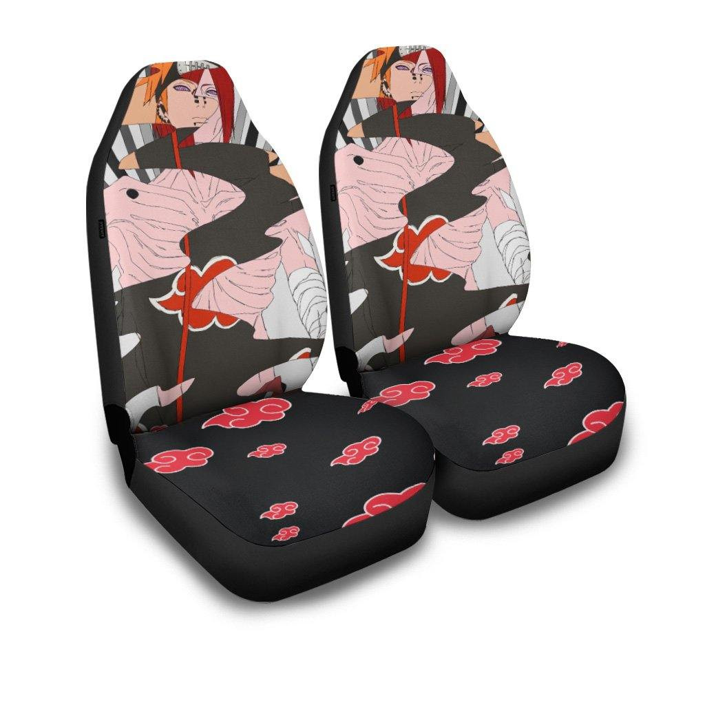 Akatsuki Nagato Car Seat Covers Naruto Anime Car Decor
