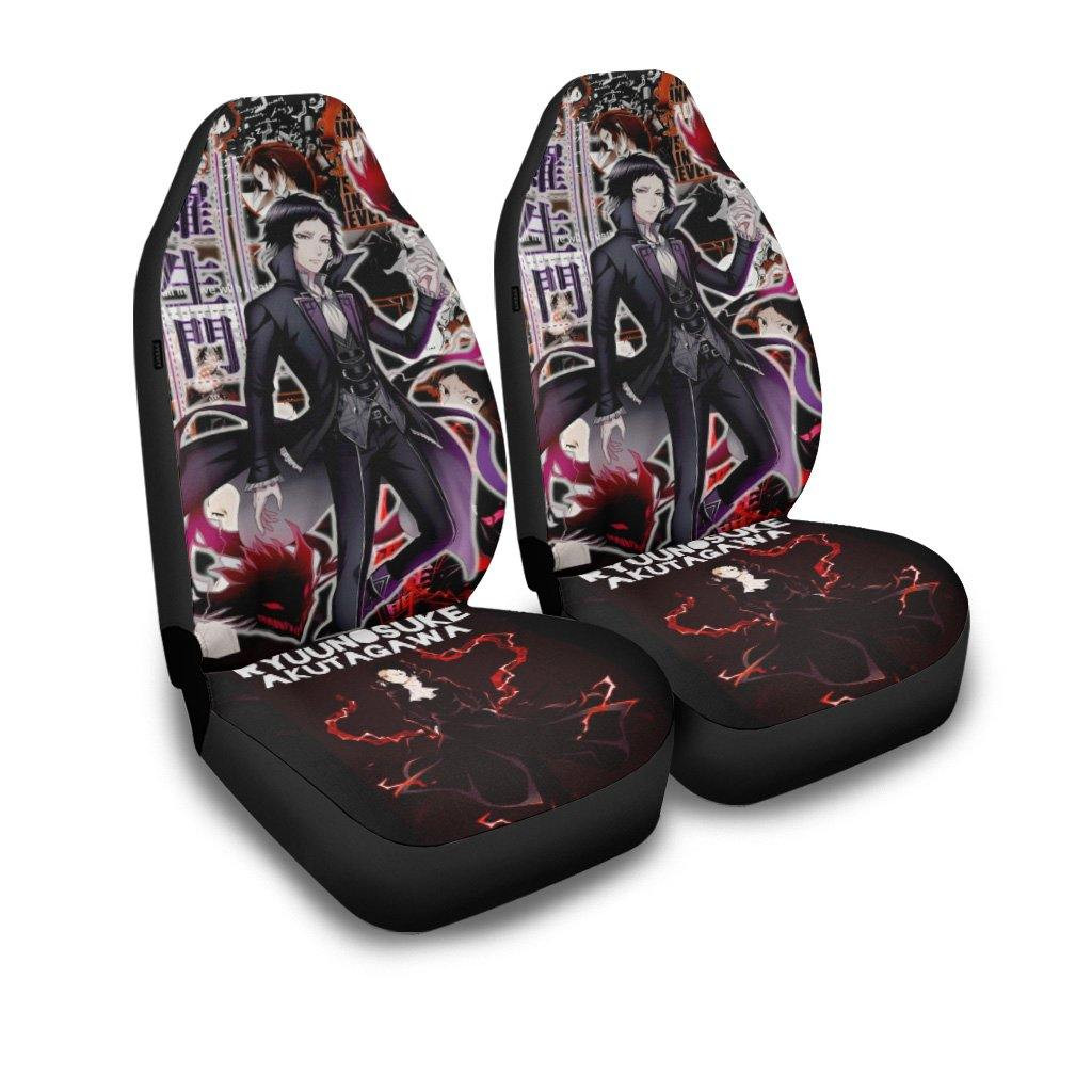 Akutagawa Car Seat Covers Bungou Stray Dogs