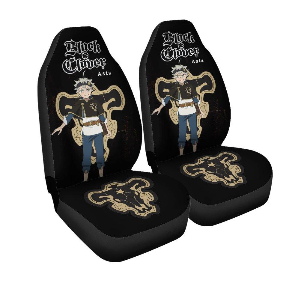 Asta Black Clover Anime Car Seat Covers