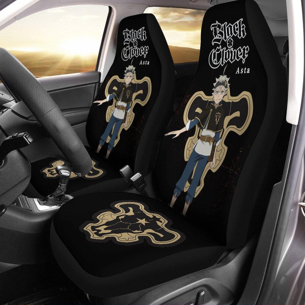 Asta Black Clover Anime Car Seat Covers