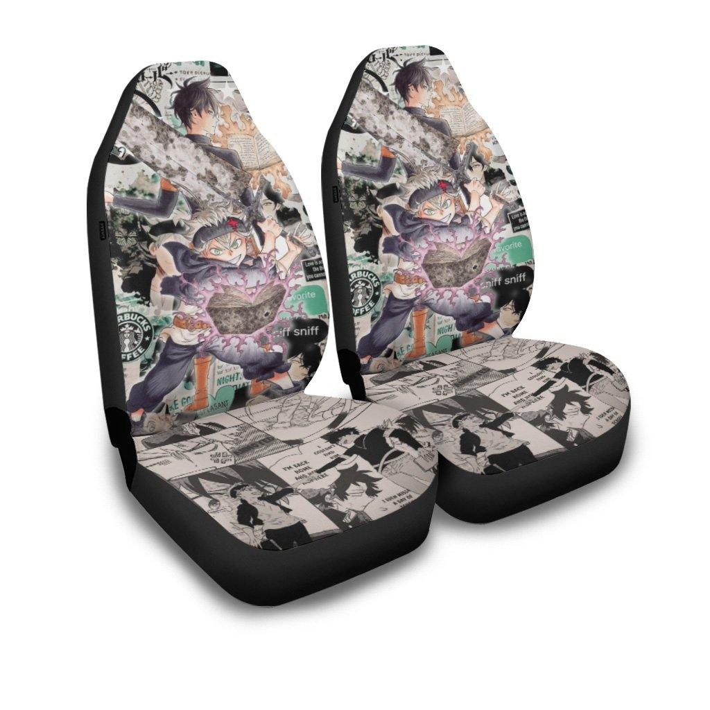 Asta x Zuno Black Clover Car Seat Covers