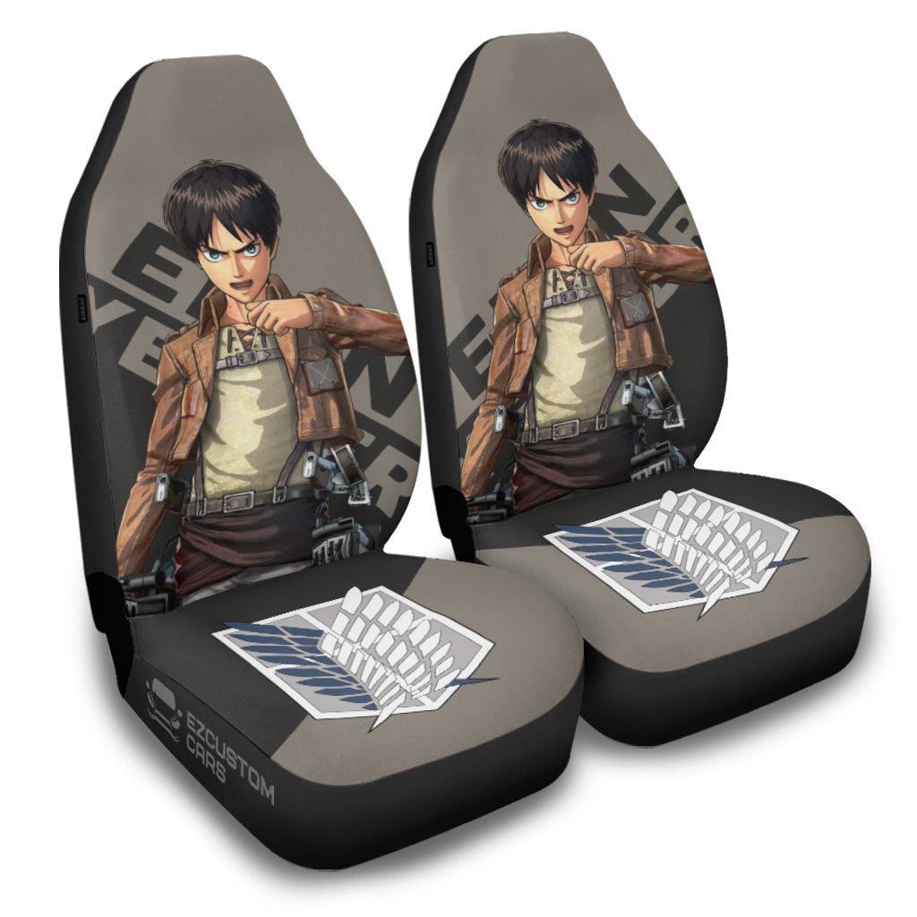 Attack on Titan Car Seat Covers Eren Yeager