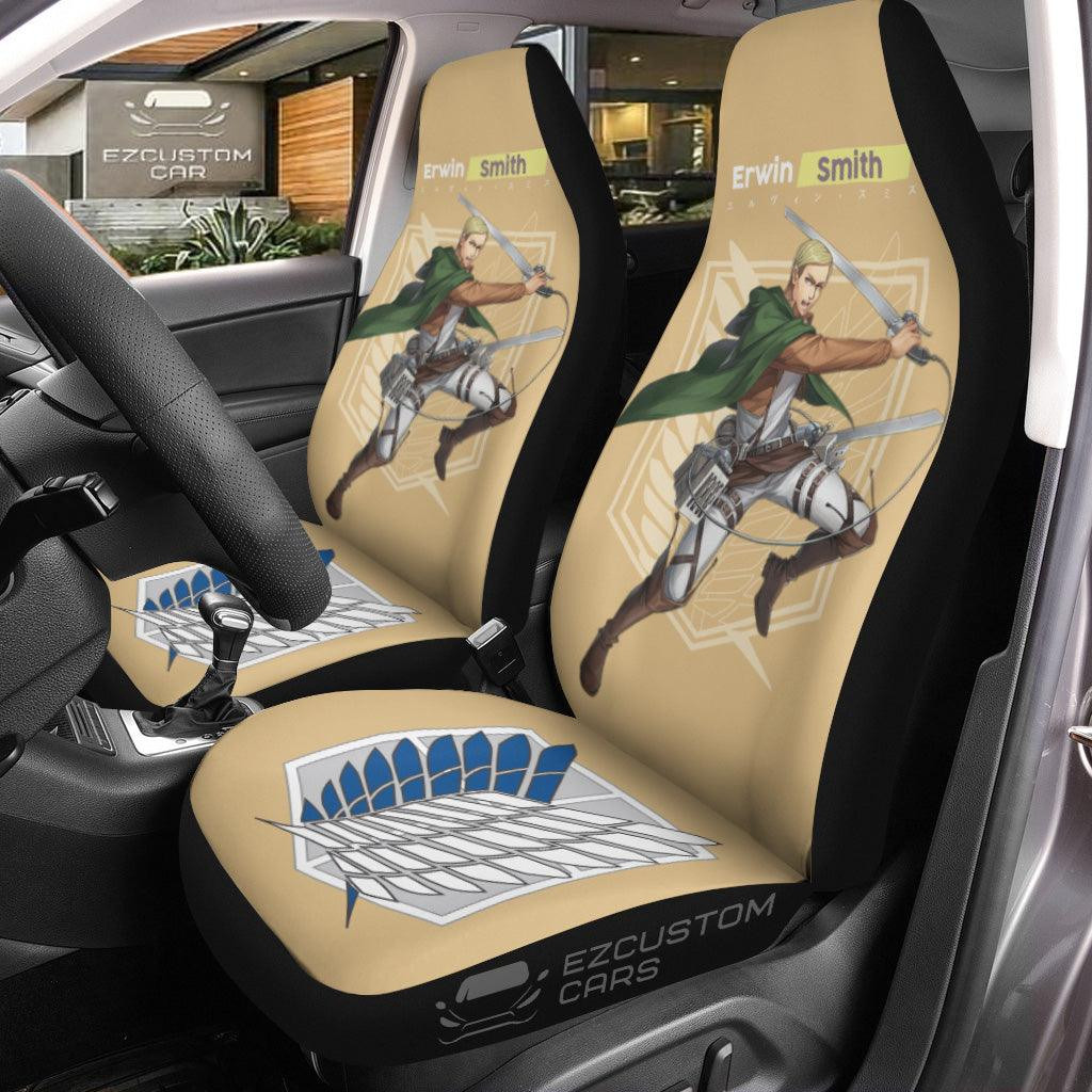 Attack on Titan Car Seat Covers Erwin Smith AOT
