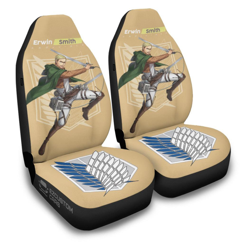 Attack on Titan Car Seat Covers Erwin Smith AOT