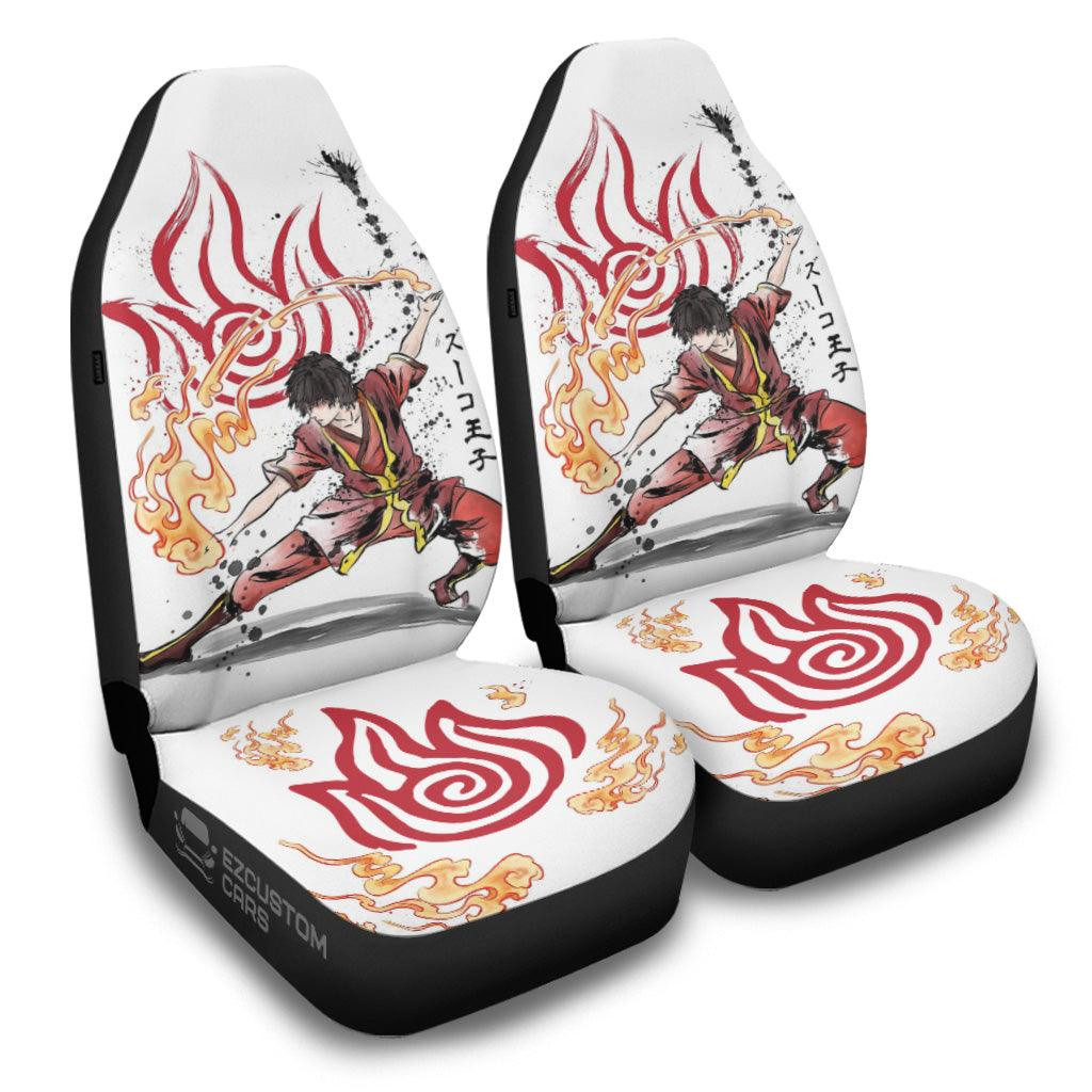 Avatar Car Seat Cover Anime Car Accessories The Power Of The Fire Nation