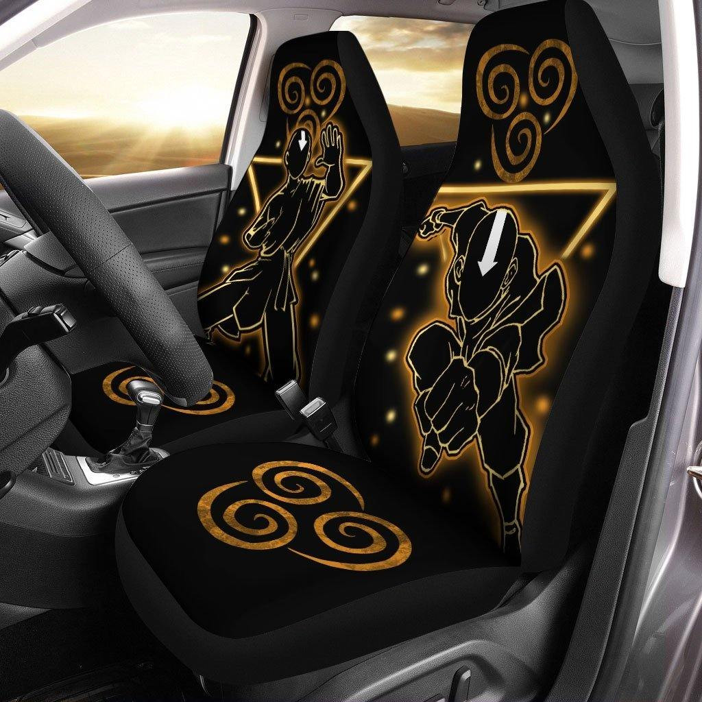 Avatar: The Last Airbender Anime Car Seat Covers Custom Aang