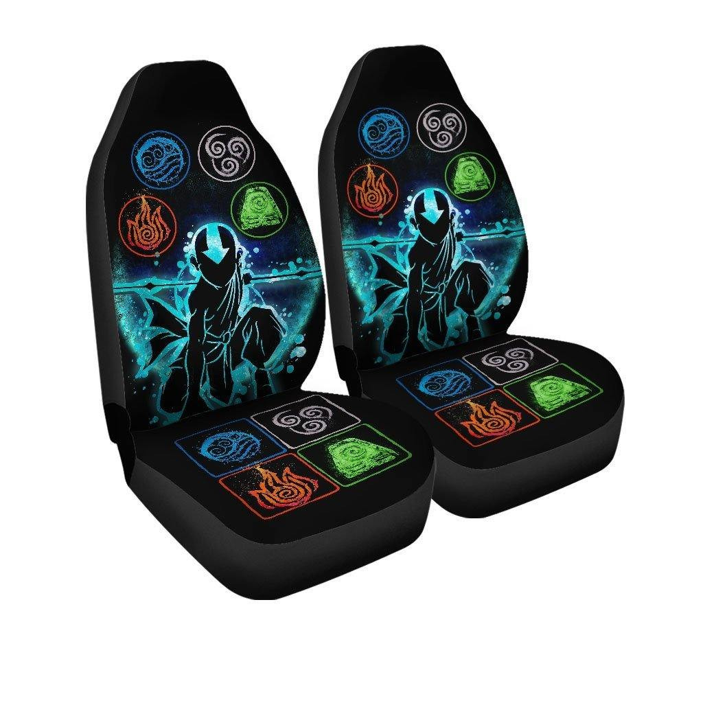 Avatar: The Last Airbender Anime Car Seat Covers Custom Aang