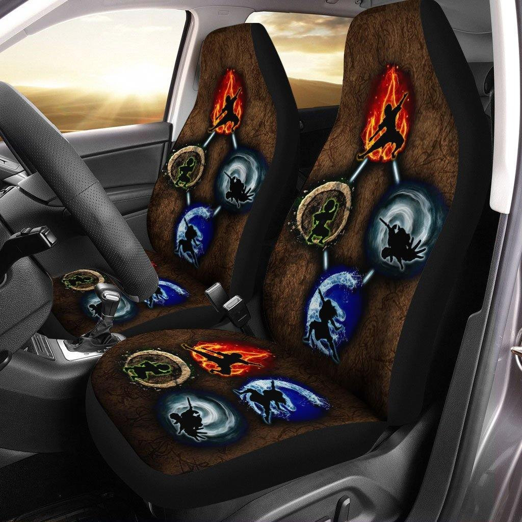 Avatar: The Last Airbender Car Seat Covers Custom Avatar Anime