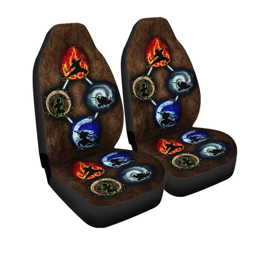 Avatar: The Last Airbender Car Seat Covers Custom Avatar Anime