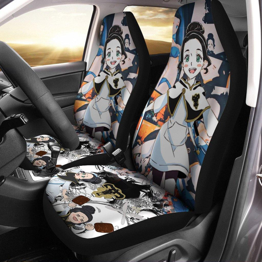 Charmy Black Clover Car Seat Covers