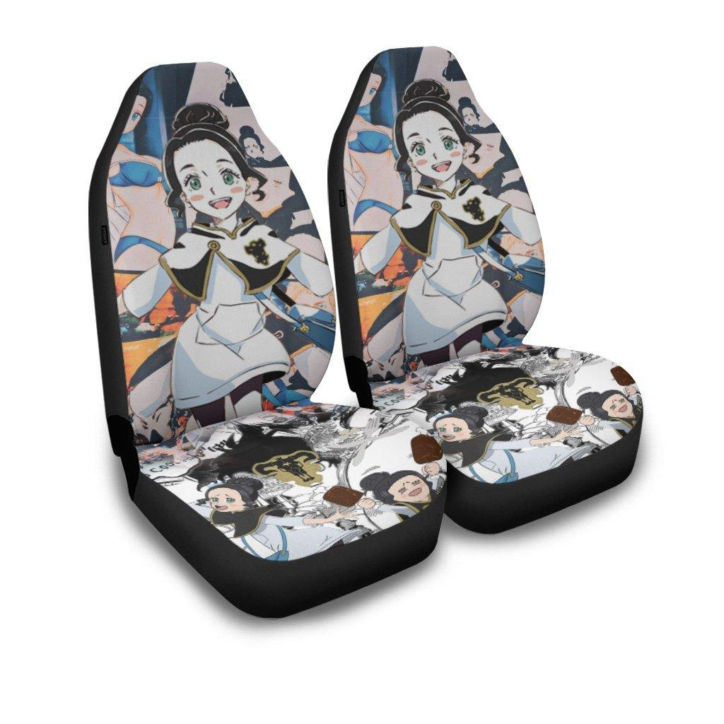 Charmy Black Clover Car Seat Covers