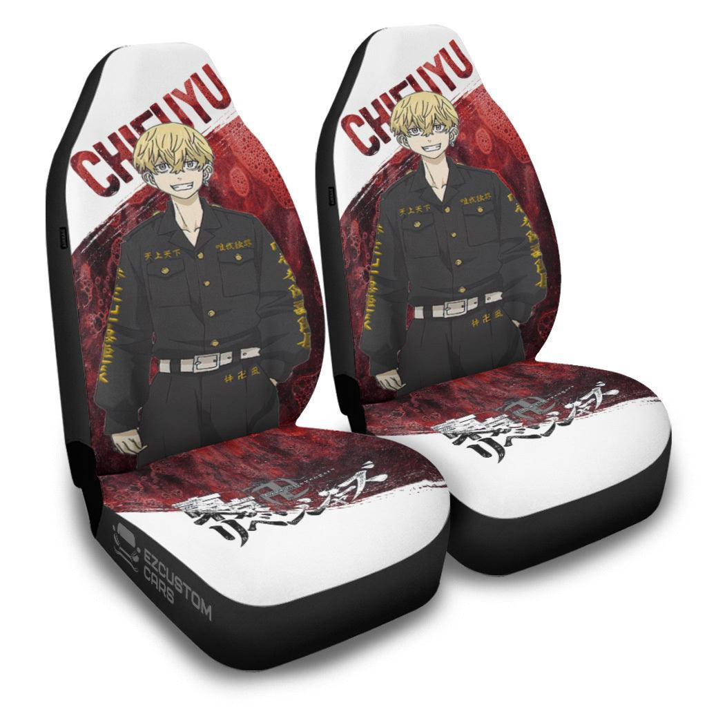 Chifuyu Tokyo Revengers Anime Car Seat Covers