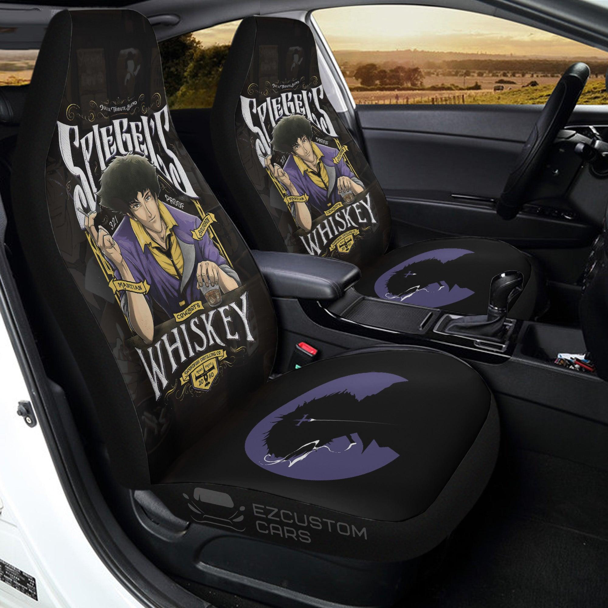 Cowboy Bebop Car Accessories Anime Car Seat Covers Spiegel’s Whiskey