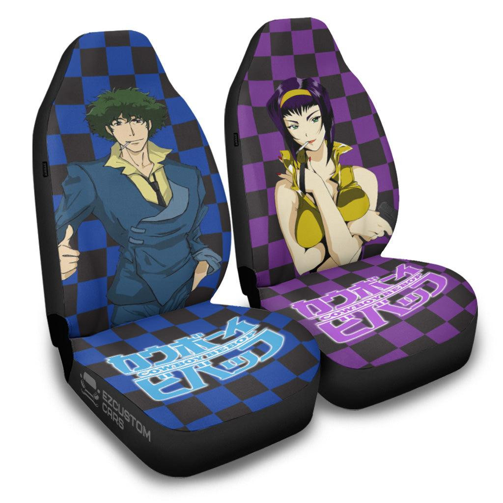 Cowboy Bebop Car Accessories Anime Car Seat Covers Spike Spiegel x Faye Valentine