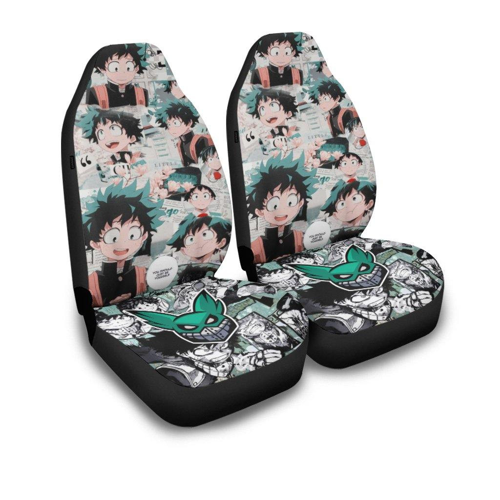 Deku Manga Car Seat Covers Anime My Hero Academia Fan Gift
