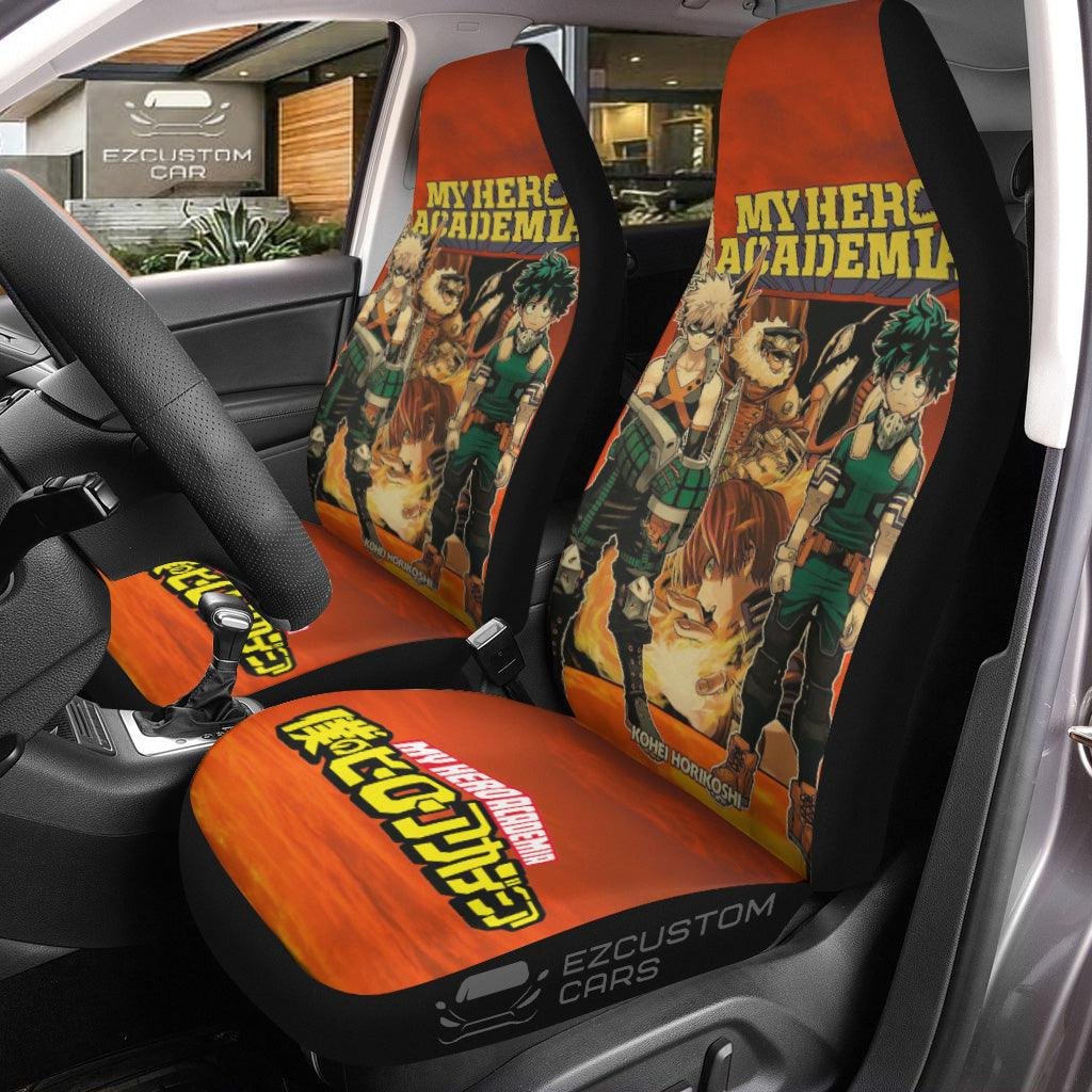 Deku x Kacchan MHA My Hero Academia Anime Car Seat Covers