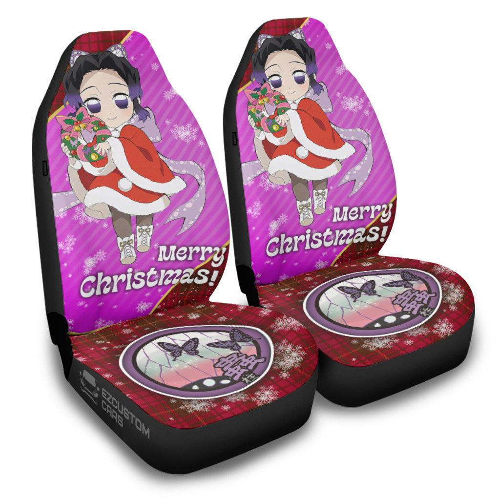 Demon Slayer Anime Car Seat Covers Shinobu Kocho Christmas